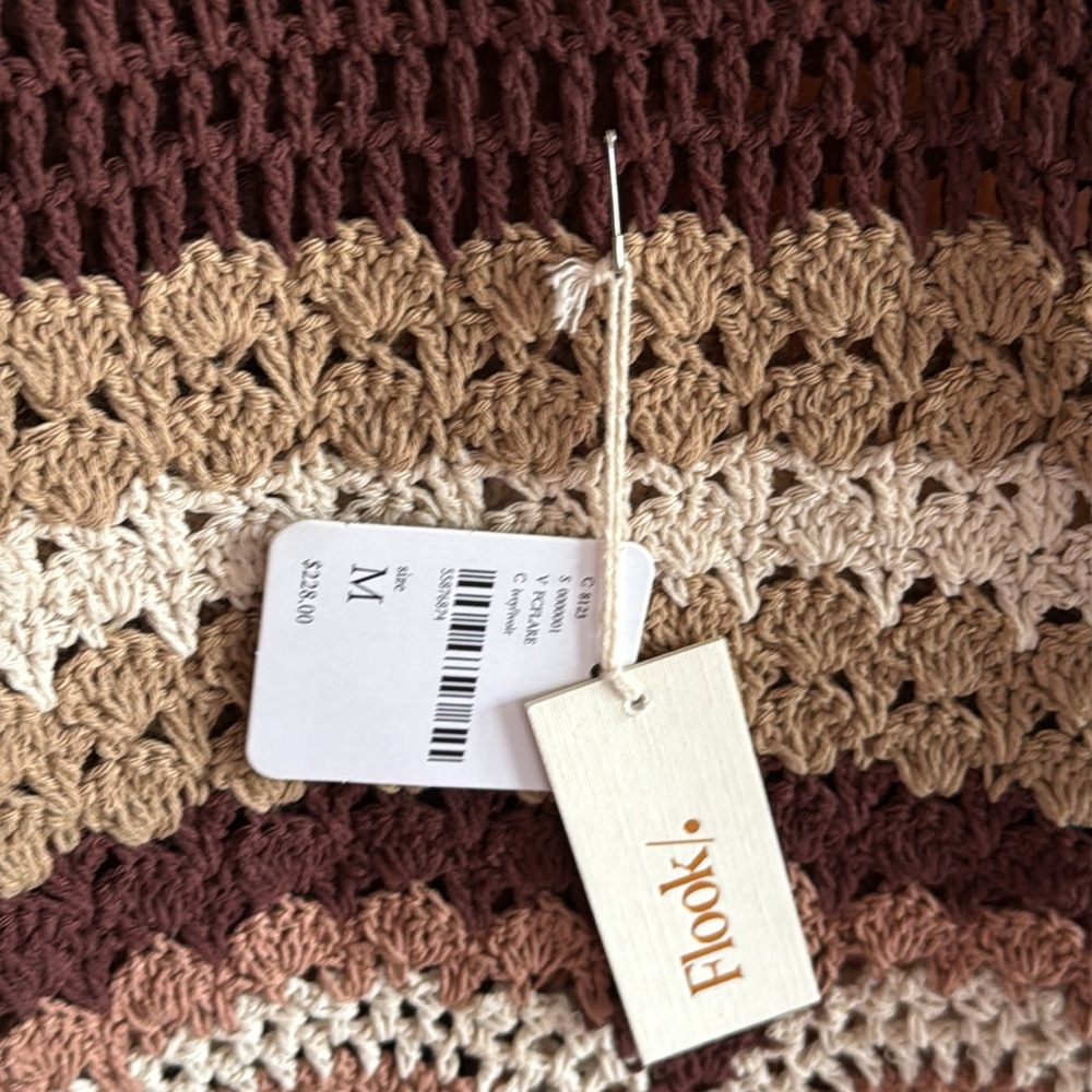Flook x Free People Grandpa Crochet Flare Pants - Picture 5 of 6